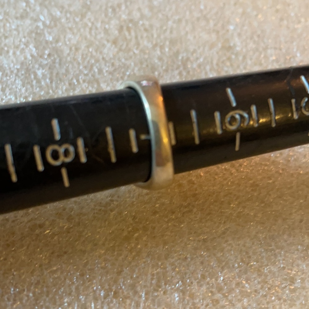 Vintage Solid 925 Human Skull Ring - image 4